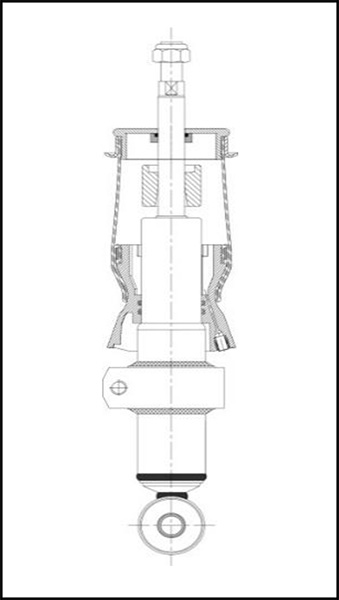 амортизатор кабины I/O 305-352
