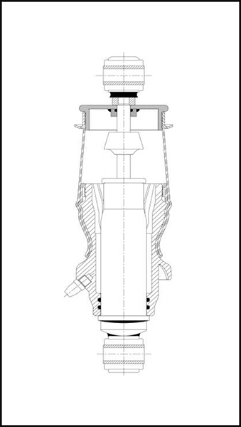 амортизатор кабины O/O 240-290